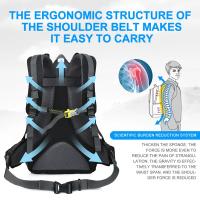 Mochila de almacenamiento Inoxto para senderismo, 40 litros, bolsa de alta resistencia, montañismo, senderismo y camping - details 4