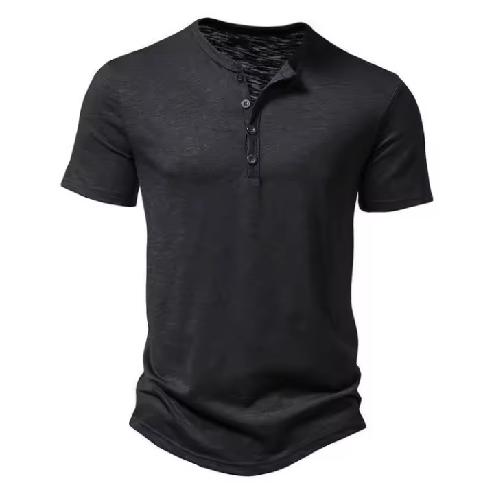 Camisetas de manga corta para hombre, jerseys informales de verano - 1