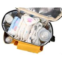 Organizador momia bolsa colgante de viaje grande portabotellas accesorios para cochecito de bebé - details 2
