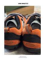 Nueva primavera al aire libre montañismo zapatos de senderismo anti-terciopelo de cuero de vaca casual zapatos deportivos niños y niñas niños medianos y viejos - details 12