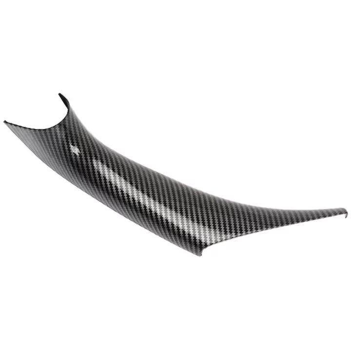 Pegatinas de Adorno para Manija de Interior de Coche de Fibra de Carbono - 1