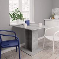Mesa de Comedor Consola Cocina Bistró Restaurante Salón Sala de Estar Jardín Terraza Hogar Madera Contrachapada Gris Sonoma - details 22