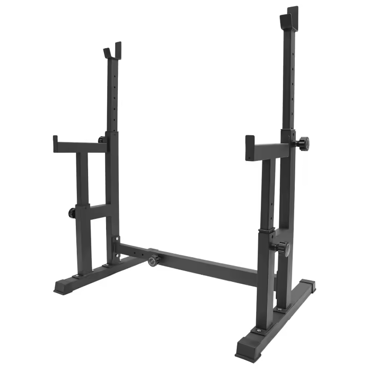 Soporte de mancuernas ajustable, soporte de sentadillas para levantamiento de pesas, Moderno - 1