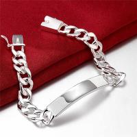 Andara-pulsera de plata de ley para hombre, brazalete lateral, regalos de joyería - details 2