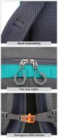 Mochila impermeable de senderismo para hombres y mujeres, mochila multifuncional para viajes de aventura al aire libre, 50 litros - details 22