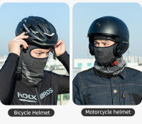 Máscara de Ciclismo ROCKBROS Balaclava Elástica de Alta Resistencia para Deportes de Bicicleta y Correr Protección contra el Viento Material de Poliéster Cuidado de la Gorra Lavado en Máquina - details 6