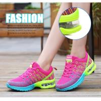 Zapatos deportivos para mujer, zapatos para correr al aire libre de alta calidad, zapatillas deportivas informales transpirables para atletismo, zapatos deportivos antideslizantes para caminar para mujer - details 5