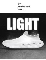 Zapatillas de deporte de moda de los hombres de malla transpirable Flyweave suela suave estiramiento al aire libre zapatos casuales zapatos para correr - details 2