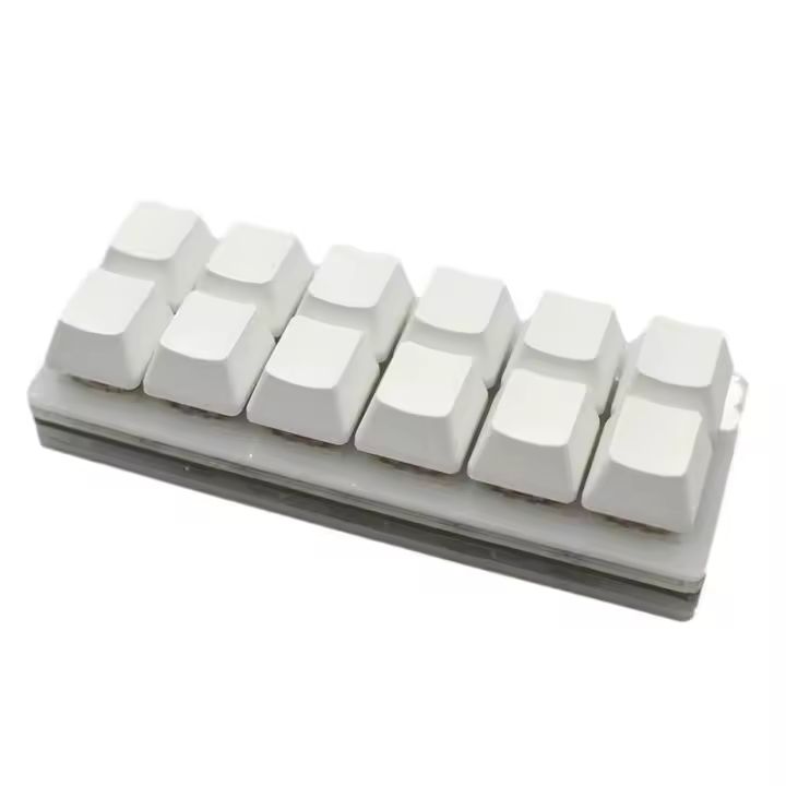Miniteclado portátil de 12 teclas, dispositivo para juegos, programable, función mecánica - 1