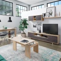 Mesa Elevable de Blanco Artik Estilo Sala y Comedor Medidas 102cm x 43/54cm x 50cm - details 9