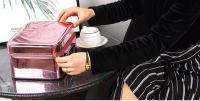 Bolsa de Cosméticos de Macarón Diseño Tamaño Pequeño, Alta Gama, Sensación Avanzada, Almacenamiento de Cosméticos de Niche para Salidas Portátiles - details 13