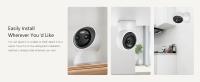 ANSVICAM 2K 5G Wifi cámara domo de doble lente interior 3MP llamada de un toque Monitor de bebé cámara IP de seguridad de conversación bidireccional con Alexa - details 5
