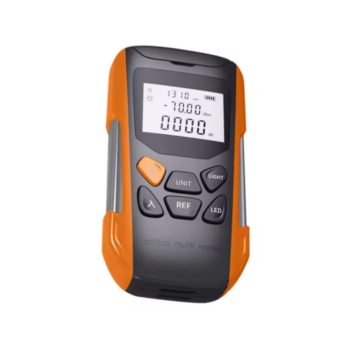 MINI OPM medidor de potencia de fibra óptica de mano, probador de Cable óptico de fibra, 70 + 6dBm, Conector de interfaz Universal SC/FC/ST - 1