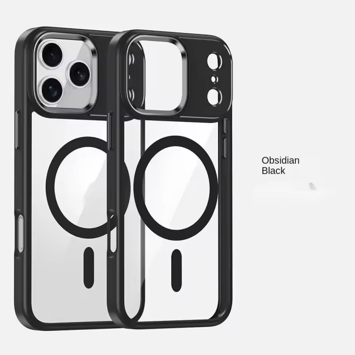 Funda Magnética Mate Translúcida de Lujo a Prueba de Golpes para iPhone 17 Air 13 14 15 16e 16 Pro para Carga Inalámbrica Magsafe - 1
