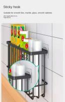 Estantes de refrigeración magnéticos para refrigerador, almacenamiento Simple y moderno, cestas refrigeradas montadas en la pared de salón, cocina - details 6