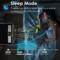 Aire acondicionado portátil, ventilador 4 en 1, Enfriador de aire, volumen de cocina, CA, refrigeración rápida, aire acondicionado grande para habitación, temporizador remoto de 24 horas - details 5