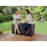 Arcón exterior Baúl de almacenamiento de resina marrón Capacidad de 270L - details 7