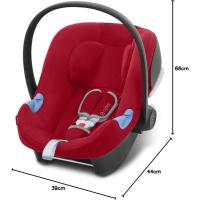 Coche Aton B I-Size, Rojo - Rojo Dinámico, Grupo 0+ (0-13 kg) - details 8