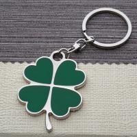 Llavero De Four-leaf Clover Verde Hoja Creativo Y Moderno Llavero De Suerte Accesorio De Regalo Para Fiestas Unisex - details 2