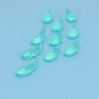 Figura de tiburón azul manchado para decoración del hogar, modelo de ballena, pez dorado, Animal marino, Océano, pequeño, adorno de escritorio en miniatura, 1 a 10 piezas - details 1