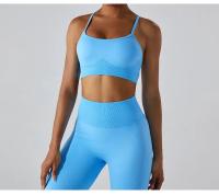 Sujetador Deportivo de Yoga para Mujer Sexy Espalda Deportiva Sin Costuras Secado Rápido Transpirable Top para Danza y Ciclismo Material de Nylon Adecuado para Correr Primavera Verano - details 13