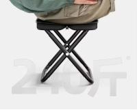 Estuche para lápices plegable para exteriores, taburete pequeño con bolsillo para lazo, taburete de pesca portátil, camping, viajes, silla de bolso de ocio - details 9