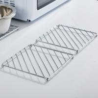 Soporte cuadrado para olla, soporte aislado antiescaldaduras para olla, estante grueso a prueba de herrumbre, herramientas de cocina, mantel individual, decoración para mesa de comedor, 2 uds. - details 9