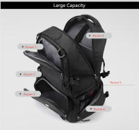 Mochila Deportiva para Bicicleta con Compartimento para Zapatos Bolsa de Fútbol Grande Capacidad para Escuela y Fútbol - details 10