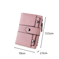 Cartera de Mujer Corta de Lujo PU Cuero Bolso Pequeño Elegante con Bolsillo para Tarjetas Monedero para Mujeres - details 16