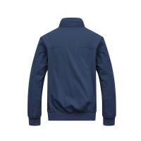 Chaqueta de Hombre Bomber Ligera Casual Abrigo con Cremallera para Primavera y Otoño Chaqueta de Moda Callejera Hip Hop con Bolsillo Material Exterior de Poliéster Cuidado de Tela Lavable en Máquina - details 5