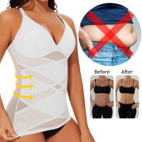 MISSMOLY, sujetador incorporado para mujer, camisola moldeadora, Control de barriga, moldeador de cuerpo, ropa interior adelgazante, corsé de compresión, corpiño, camisetas sin mangas - details 4