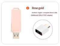 Tarjeta de Memoria USB3.0 Rotativa para iPhone 2TB, 1T, 512G Interfaz de Hardware Type-C a Lightning A Prueba de Golpes - details 12