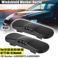 Boquilla de lavado de parabrisas L & R, chorro de pulverización 8J0955987G / 8J0955988G para Audi A1 A3 A4 A5 A6 A8 Q7 TT 05-15, calentado - details 1