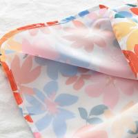 Novedad de verano, niñas de estilo campestre de moda, vestido floral colorido de manga corta para niñas de 3 a 7 años - details 4