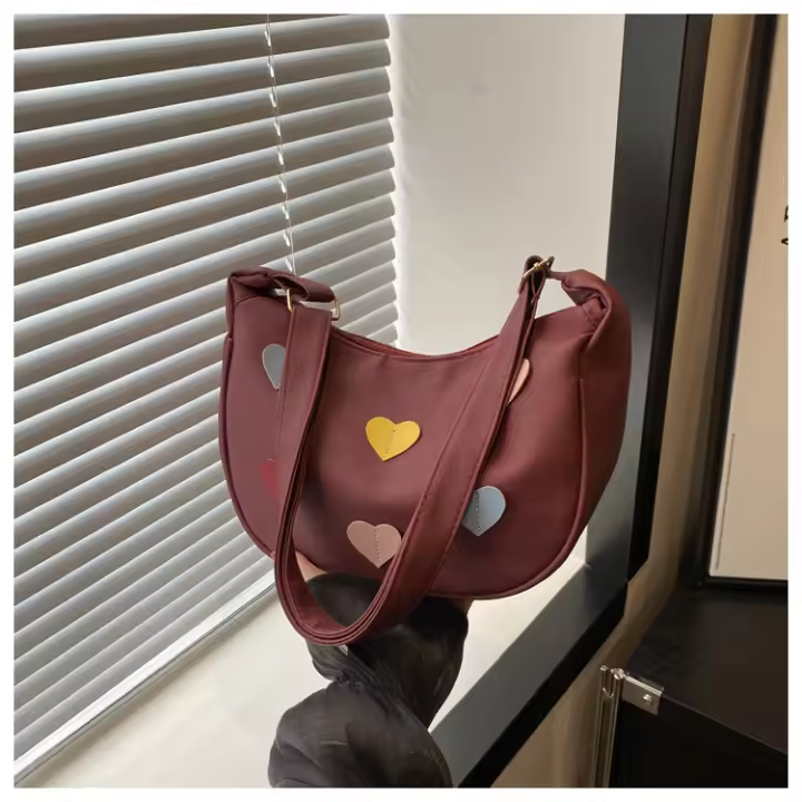 Bolso Crescente de Gran Capacidad Diseño Elegante y Sencillo Material de Poliéster para Forro - 1