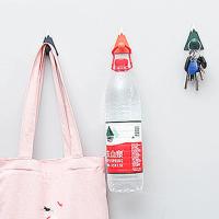 Colgador de ropa nórdico para habitación de niños, gancho autoadhesivo montado en la pared, con forma de montaña, 4 piezas - details 2