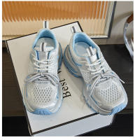Zapatos de papá de cuero inferior de película de succión nuevos zapatos deportivos de aumento de suela gruesa zapatos de mujer transpirables de malla casual - details 23