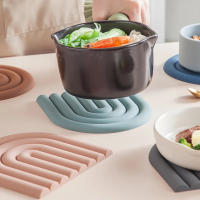 Mantel de Mesa de Silicona Arcoiris Soporte Resistente al Calor para Ollas Calientes - details 1