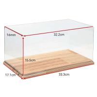 Caja de Exhibición Transparente Iluminada Base de Modelo de Coche a Escala 1:18 - details 1