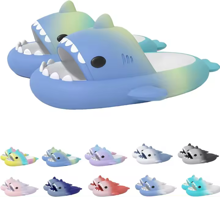 CHI DAO SHI GUANG Sharklas Originales Para Niños, toboganes de Tiburón para Niños - 1