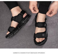 Nuevas Sandalias de Hombre Sandalias de Verano para Exteriores, con Correas, Amortiguadas de Aire, Zapatos de Playa, Zapatos Romanos suaves en Fondo - details 1