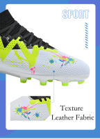 Botas de fútbol FG/TF para hombre, zapatos de fútbol profesionales Unisex, entrenamiento de hierba de alta calidad, deporte, ultraligero, antideslizante - details 7
