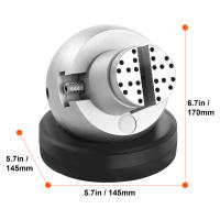 SucceBuy Ball Vise: herramienta de configuración de grabado de 5" con 360 °   Rotación. 35 accesorios para incrustaciones de piedras preciosas y grabado a pequeña escala. Tornillo de banco profesional para grabado de joyas - details 2