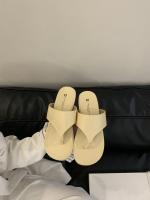 Diseño de nicho, medias zapatillas, zapatos de mujer, punta de moda, zapatillas frescas romanas de fondo plano para vacaciones - details 29