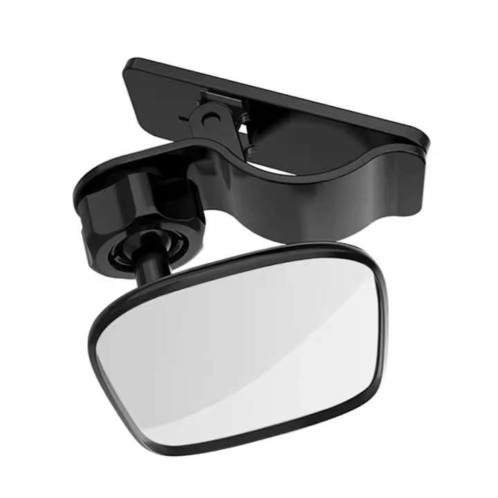 Espejo retrovisor Interior automotriz para bebé, montaje fácil, probado contra choques, tamaño Mini, para asiento trasero de niño pequeño - 1