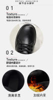 Botas casuales de moda tipo muffin para mujer, negras, con cordones y suela gruesa. - details 4