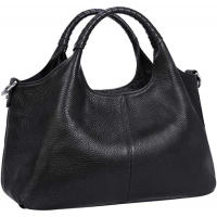 Nuevo bolso Casual de gran capacidad para mujer, bolso de hombro cruzado de cuero suave sencillo que combina con todo - details 0