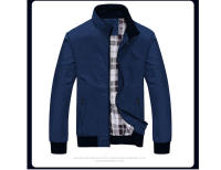 Chaqueta ligera para hombre, informal, Bomber ts usados, ropa de trabajo de negocios, primavera y otoño - details 4