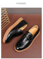 Mocasines zapatos de cuero casuales de verano para hombres zapatos cómodos y transpirables Doudou cubren los pies - details 6