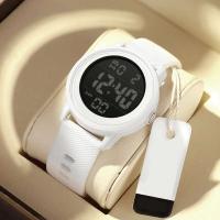 Reloj Digital de Lujo para Hombres Automático, Correa de Cuero, Impermeable, Luminoso, Deportivo Militar - details 1